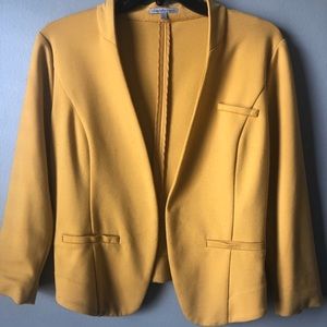 SOLD Mustard yellow Blazer